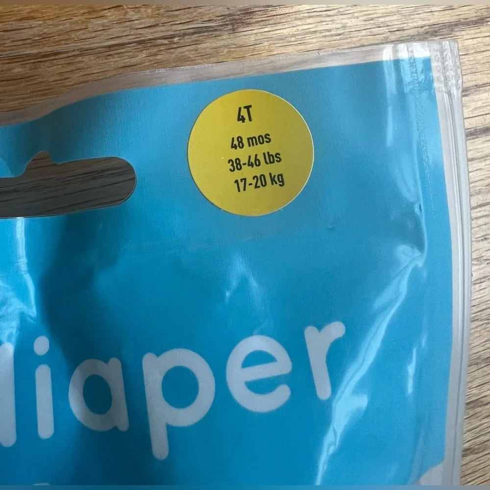 FINIS Reusable Swim Diaper 4T 38-46 lbs Tropical Print UPF 50+ New